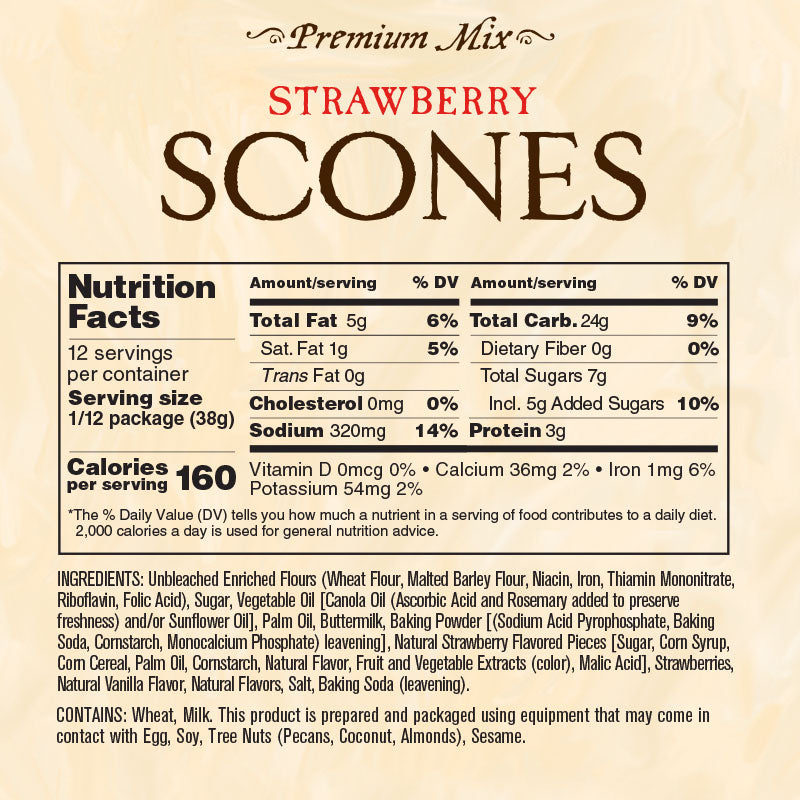 Strawberry Scone Mix