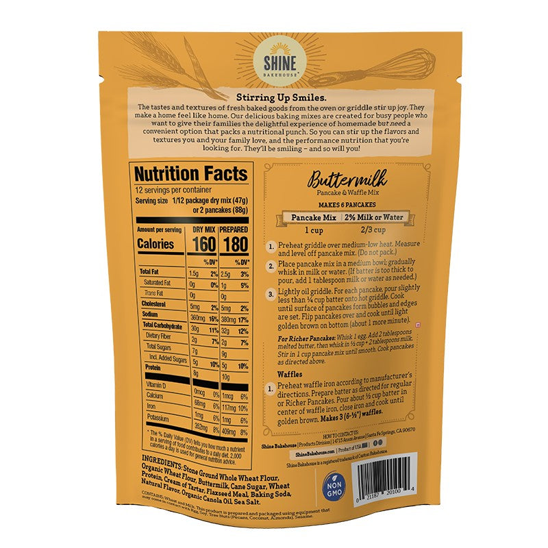 Buttermilk Pancake & Waffle Mix